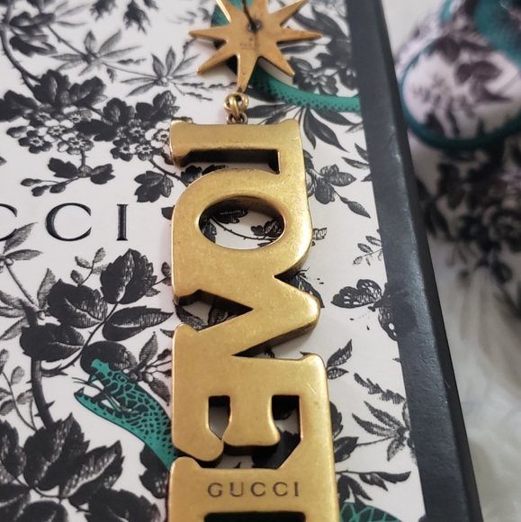 Gucci "LOVED" Earrings - Picture 4 of 7